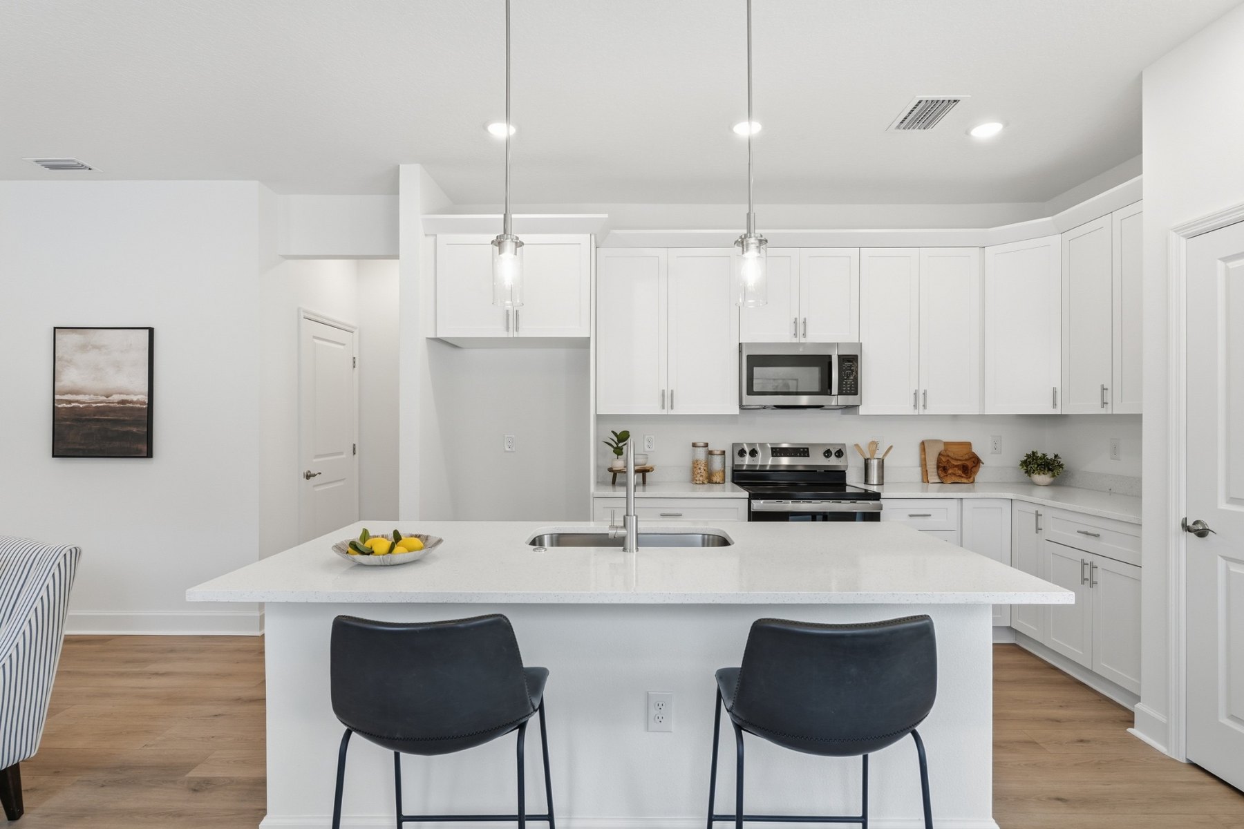 The Elle completed home